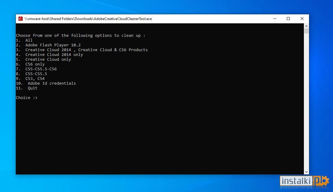 Adobe CC Cleaner Tool